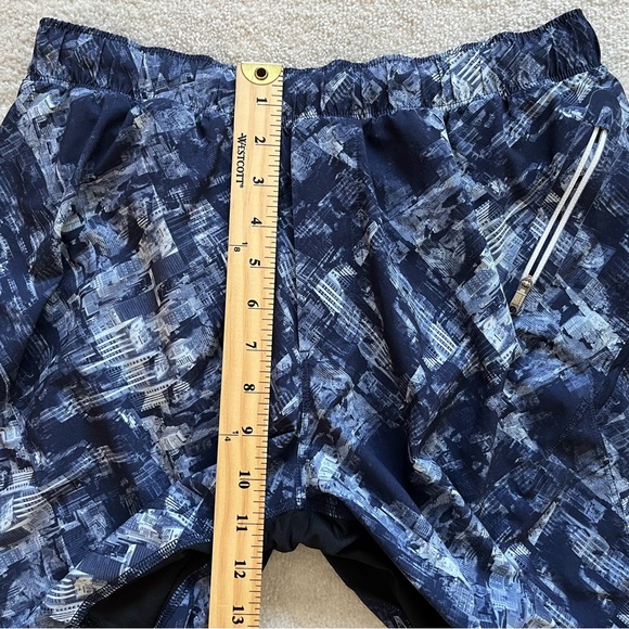 LULULEMON MENS LINED SHORTS SIZE MEDIUM Gym Exercise Workout Wear Stylish - Picture 6 of 8